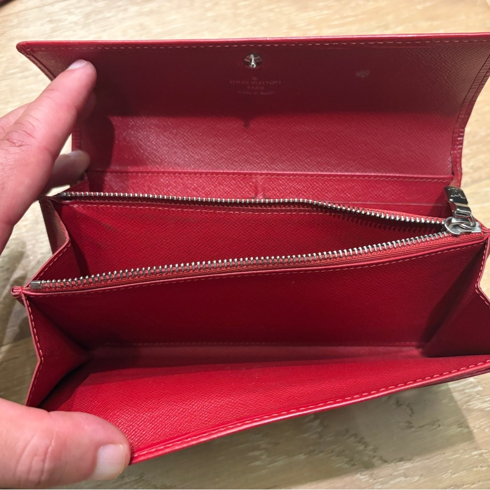 Louis Vuitton Red wallet - Picture 3 of 5